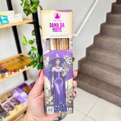Incenso Vila Zen Dama da Noite - Sensualidade - Ktw Cristais