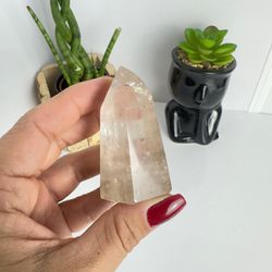 PONTA PEDRA QUARTZO FUMÊ / PEÇA ÚNICA COD 02 - Ktw Cristais