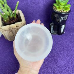 TIGELA SELENITA BOWL 10 CM - LIMPEZA ENERGÉTICA - Ktw Cristais