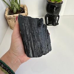 TURMALINA NEGRA 933 11CM - PEÇA ÚNICA - Ktw Cristais
