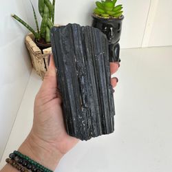 TURMALINA NEGRA 764 13CM - PEÇA ÚNICA - Ktw Cristais