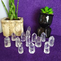 PONTA CRISTAL GERADOR 3,5 A 4 CM - RADIESTESIA - Ktw Cristais