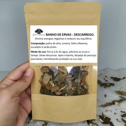 BANHO DE ERVAS – DESCARREGO - Ktw Cristais