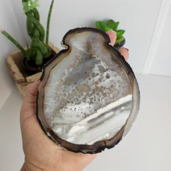 CHAPA ÁGATA NATURAL COD 04 – PEÇA ÚNICA - Ktw Cristais