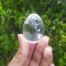 OVO YONI EGG QUARTZO TRANSPARENTE - Ktw Cristais