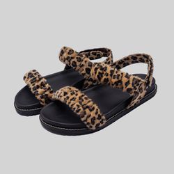 Birken Feminina BK20 Soft Animal Print Onça - BK20... - KUENTO SHOES