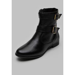 Bota Cano Curto Feminina Preta - BOTAPT3030 - KUENTO SHOES