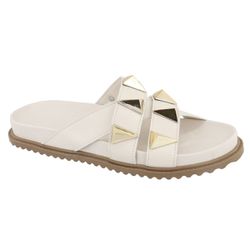 Flat Thais Off White - THAIS-OFF WHITE - KUENTO SHOES