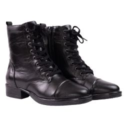 Corturno Feminino Cano Curto Preto - 2022-PRETO - KUENTO SHOES