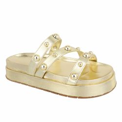 Flatform Flora Ouro Light - FLORA-OURO LIGHT - KUENTO SHOES