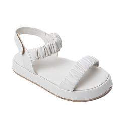 Sandália Flatform Poli Off White - POLI-OFF WHITE - KUENTO SHOES