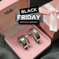 PAR DE ALIANÇAS AÇO INOXIDÁVEL 5’MM CHANFRADA POLI... - Labelly Alianças