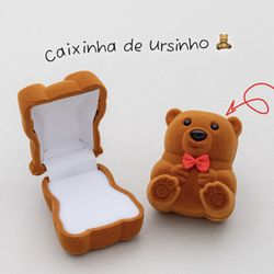 Caixinha De Urso - 0104 - Labelly Alianças
