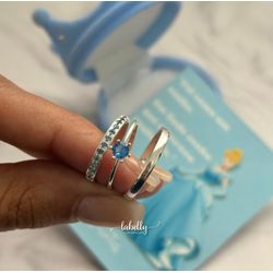 ALIANÇAS CINDERELA 2MM - COM ANEL SOLITÁRIO IMPERA... - Labelly Alianças