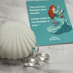 ALIANÇAS ARIEL 4MM - COM ANEL SOLITÁRIO IMPERATRIZ... - Labelly Alianças