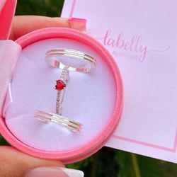 PAR DE ALIANÇAS 3'MM FOSCA COM DOIS FRISOS - COM A... - Labelly Alianças