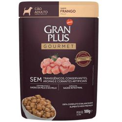 CARNE CAO GRANPLUS 100G FRANGO ADULTO - LABORAVES