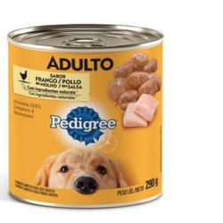 CARNE CAO PEDIGREE 280G FRANGO PATE LATA - LABORAVES