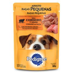 CARNE CAO PEDIGREE SACHE 100G AD CORDEIRO - LABORAVES