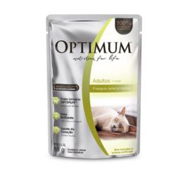 CARNE GATO OPTIMUM SACHE 85G FRANGO AD - LABORAVES