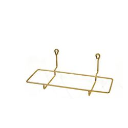 SUPORTE PAREDE JARDINEIRA 35CM DOURADO - LABORAVES