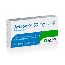 AZICOX-2 50MG 6 CP - LABORAVES