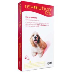 REVOLUTION CAO 1.00ML 120MG 10-20KG VERMELHO - LABORAVES