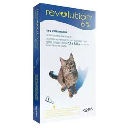 REVOLUTION GATO 0.75ML 45MG 2.6-7.5KG AZUL - LABORAVES