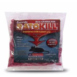 RATICIDA GRANULADO RATOKILL 25G - LABORAVES