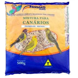 ALIM.PASSARO CANARIO 500G PASSARO FORTE - LABORAVES