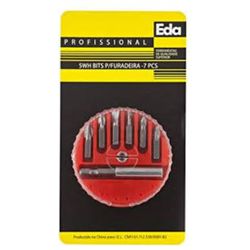 PONTA PARAF EDA JG 7 PC (6 BITS+ADAP) - LABORAVES