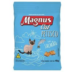 PETISCO GATO MAGNUS CAT SALMAO 40G - LABORAVES