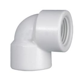 CNX BRANCA JOELHO ROSCA 90 X 1/2 - LABORAVES