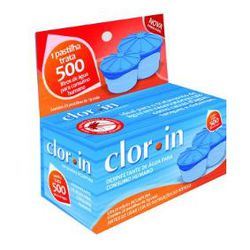 CLORIN PASTILHA 1 G (P/ CX DAGUA 500 LT) - LABORAVES