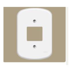 PLACA ESPELHO F2 2 TECLAS 4X2 0226/785 - LABORAVES