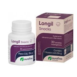 LONGIL SNACKS 84G 30 TABLETES - LABORAVES