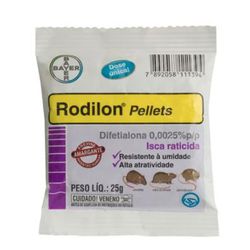 RATICIDA GRANULADO RODILON 25 G - LABORAVES