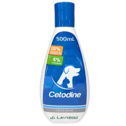 SHAMPOO CETODINE 500ML - LABORAVES