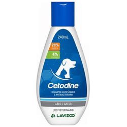 SHAMPOO CETODINE 240ML - LABORAVES