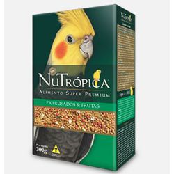 ALIM.PASSARO NUTROPICA CALOPSITA FRUTAS 300G - LABORAVES