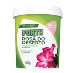 ADUBO FOLIAR FORTH ROSA DO DESERTO 400G - LABORAVES