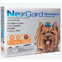 NEXGARD 0.50GR ( 2-4 KG) P C/3 EMB.ECONOMICA - LABORAVES