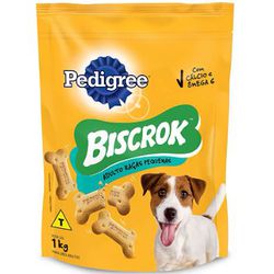 BISCOITO CAO BISCROK ADULTO RAC PEQ 1 KG - LABORAVES