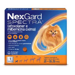 NEXGARD SPECTRA 0,50GR (2 - 3,5KG) PP - LABORAVES