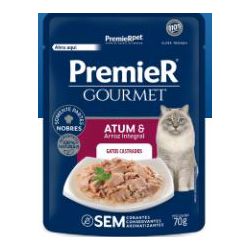 CARNE GATO PREMIER 70G AD ATUM CAST - LABORAVES