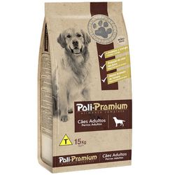 RACAO CAO POLI PREMIUM ADULTO 15 KG - LABORAVES