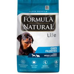 RACAO CAO FORMULA NAT 15 KG FILHOTE R. MED/GR - LABORAVES