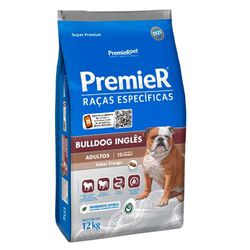 RACAO CAO PREMIER 12KG BULLDOG ADULTO - LABORAVES