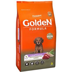 RACAO CAO GOLDEN 10KG FILHOTE CARNE M BIT - LABORAVES