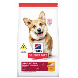 RACAO CAO HILLS 2,4KG ADULTO PED PEQ - LABORAVES